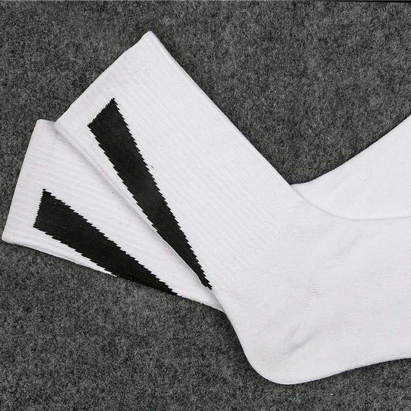 Носки для скейтбординга хлопковые носки в стиле Харадзюку с надписью Big V