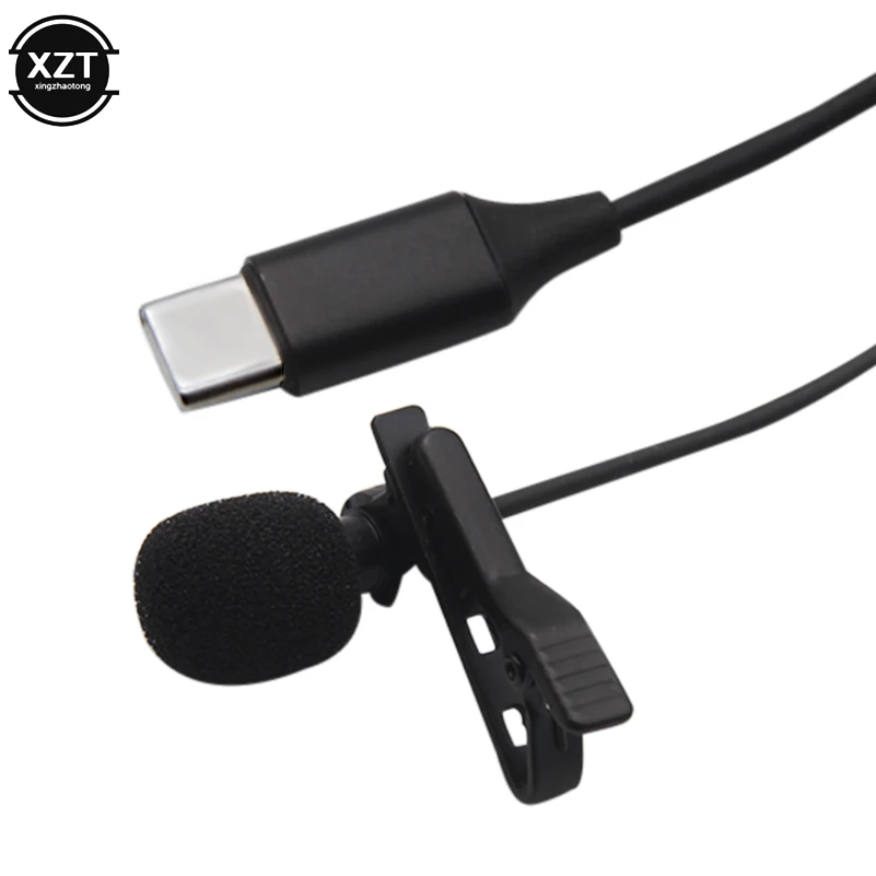 Петличный конденсаторный микрофон с разъемом USB Type-C 1 5 м | Электроника