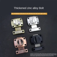 zinc alloy smalllarge bolt wooden door window anti theft buckle cabinet lock sliding safety thickened