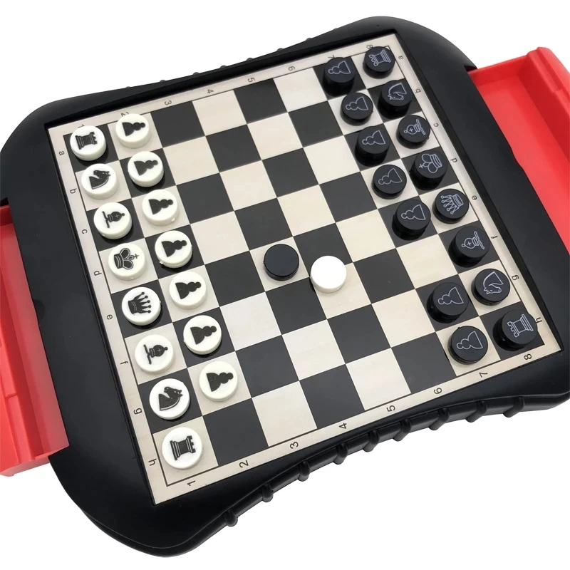

2020New Drawer Portable Magnetic Chess Set Storable Pieces ABS & Magnet Chessman Travel Entertainment Child Gift Board Game