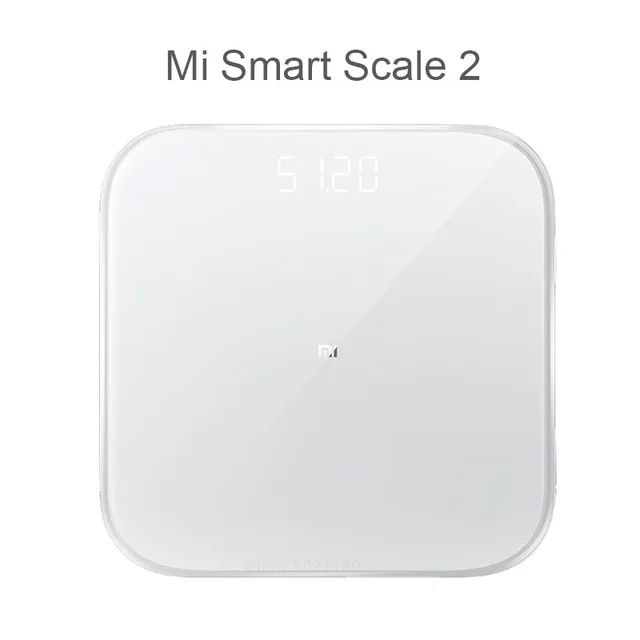 

Смарт-весы XIAOMI MIJIA Mi 2 Цифровые Электронные напольные весы для измерения веса объекта светодиодный экран Bluetooth Mifit APP 150 кг
