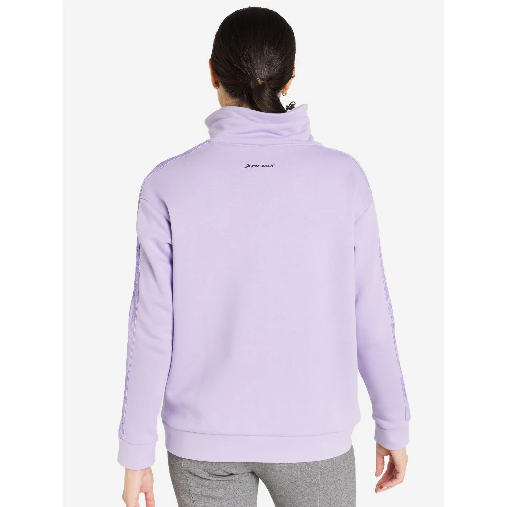 Толстовка женская demix фиолетовый | Спорт и развлечения