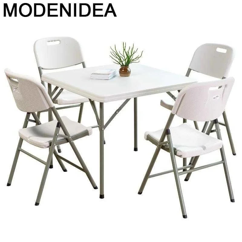 

Room Small Apartment Set Esstisch Dinning Dining Study Camping Kitchen Furniture Folding Plegable Mesa De Jantar Dinner Table