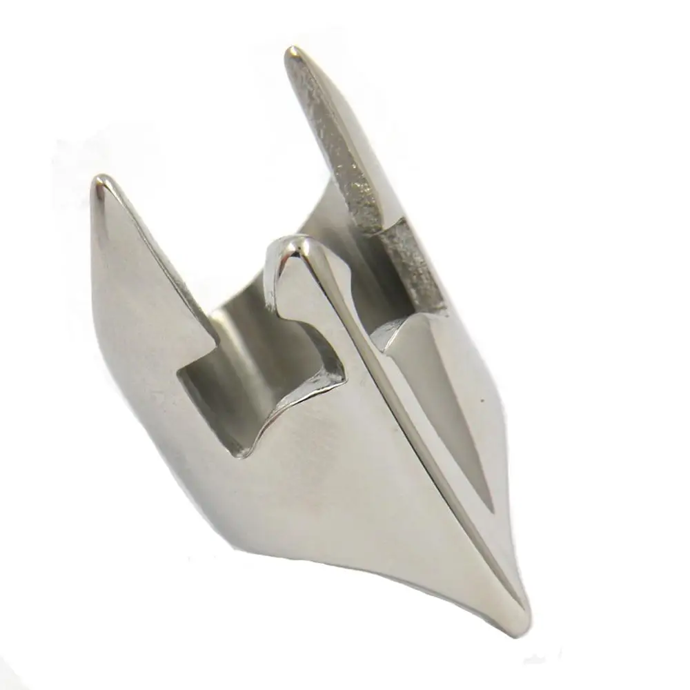 FSR12W99 FANSSTEEL ювелирные изделия из нержавеющей стали Железный человек Маска Байкер кольцо FSR12W99 - Цвет основного камня: FSR12W99