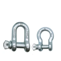 1pcslot high intensity u bolts bow shackle 12t13 5t17t25t35t55t ton type u sling bolt rope screw bow shackle cufflinks