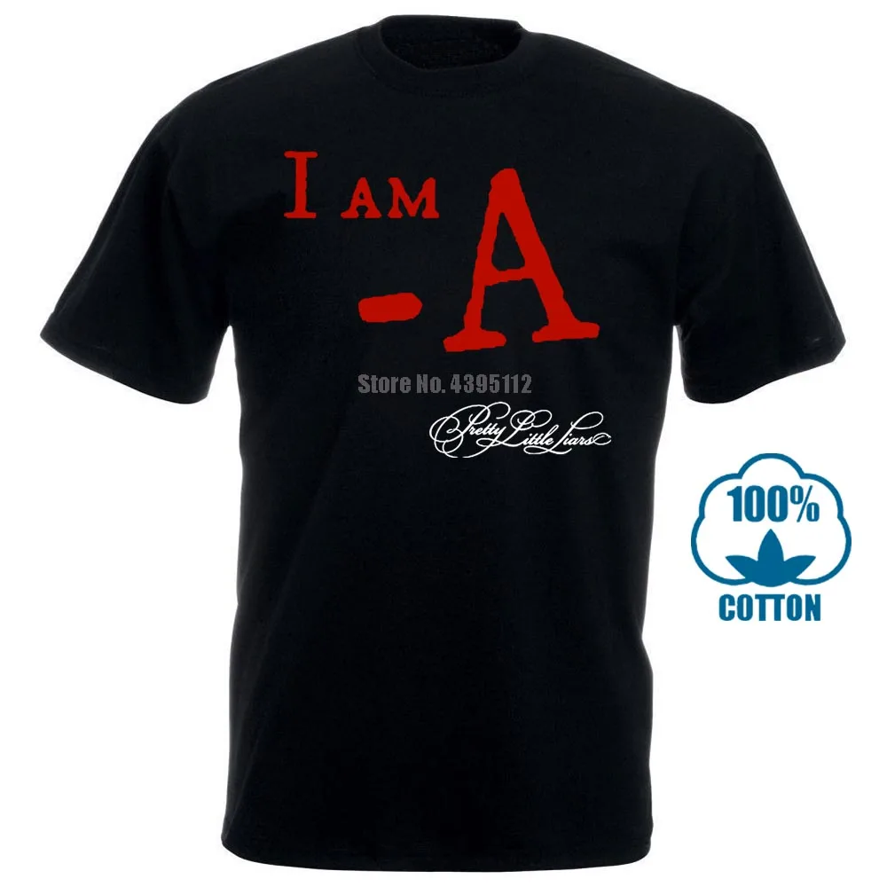 Женская футболка Donna I Am A Pretty Little Liars Pll Inspired Japanese Harajuku T Shrit|Мужские футболки| |
