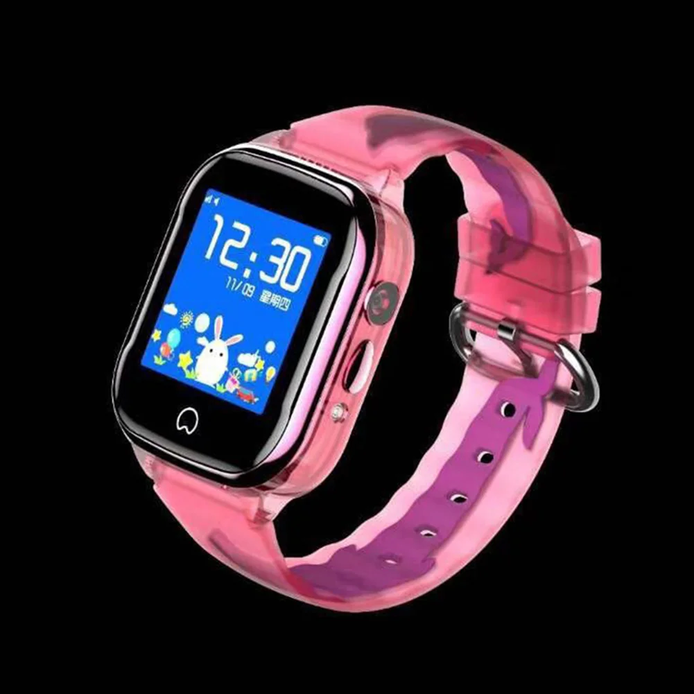 Мальчик девочка водонепроницаемые умные часы для детей игрушки Детский трекер