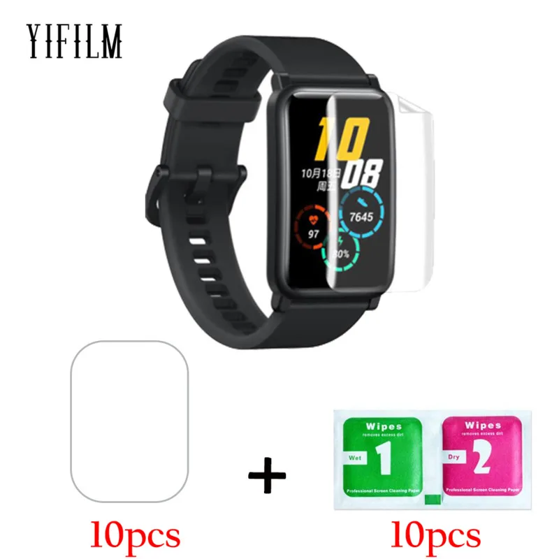 10 шт. Unthin мягкий TPU HD прозрачная защитная пленка для экрана Huawei Honor ES Смарт часы