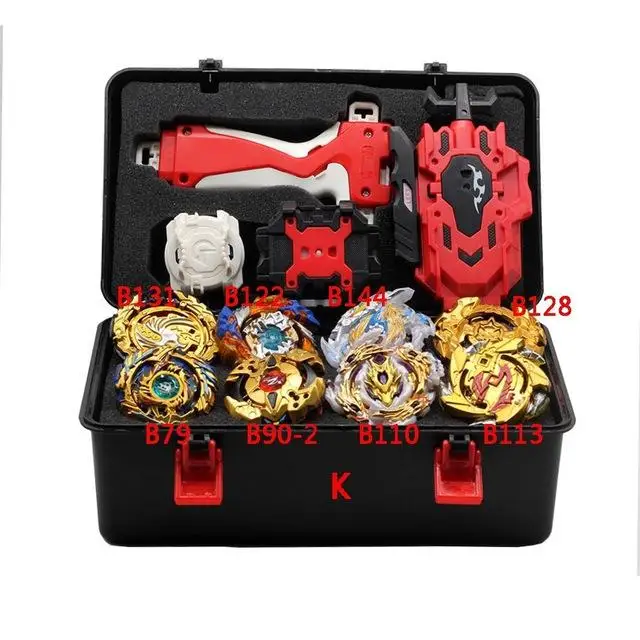 K TAKARA TOMY B150 комбинация Beyblade Burst набор игрушек Beyblades Арена Bayblade Металл Fusion 4D с пусковой установкой волчок игрушки - Цвет: K