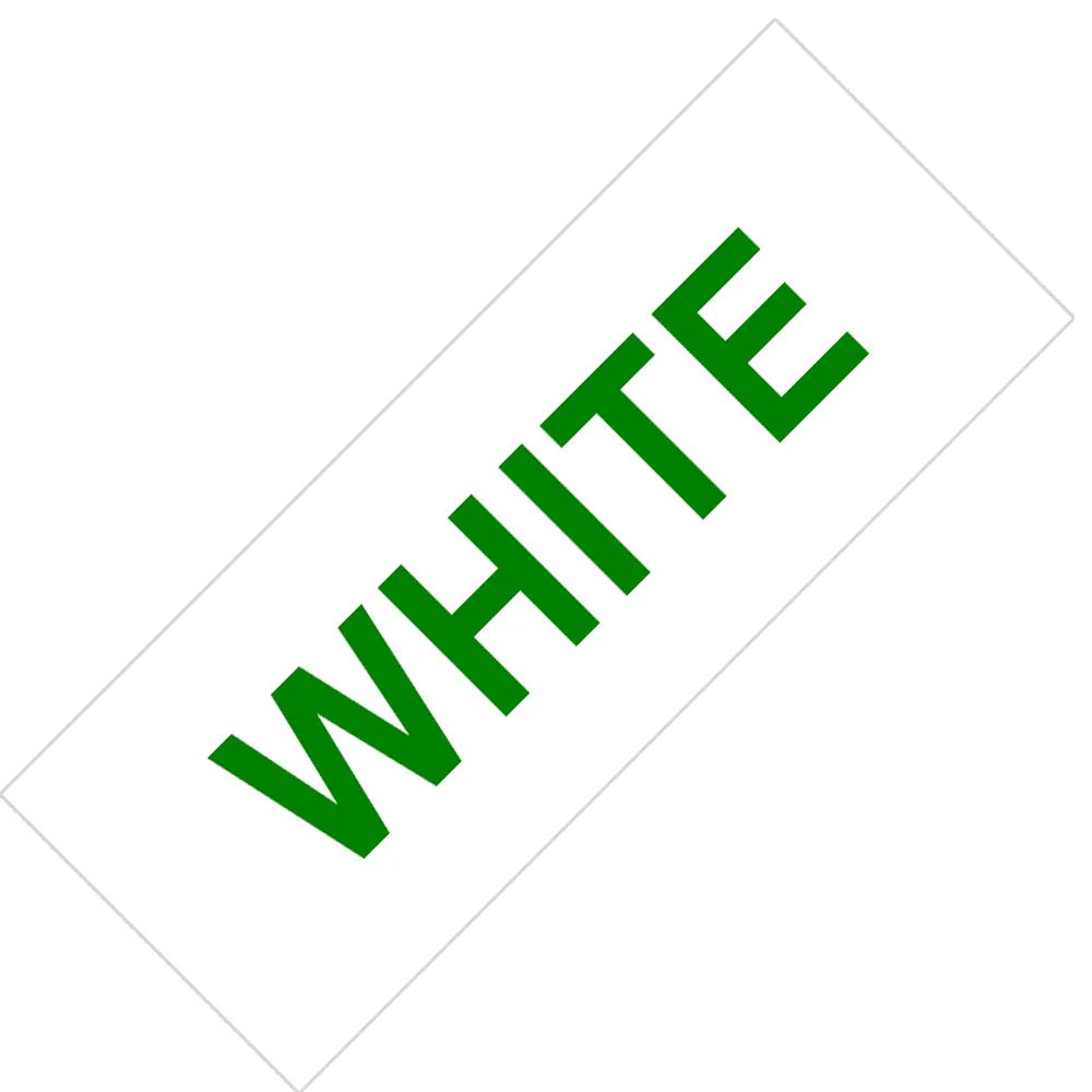 Green on White 31 цветная этикетка переключение на ноль лента совместимый с Brother P-touch принтеры Tze231 Tze-231 12 мм для Brother P Touch Tze Этикетировочная машина pt tz231 tze 231 - Цвет: Green on White