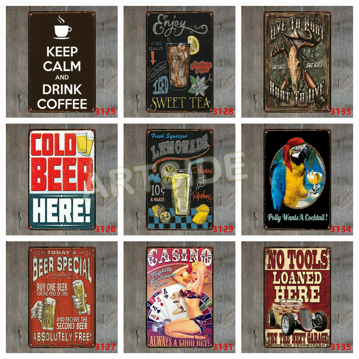 

Жестяной знак холодный сладкий чай холодное пиво Бар Паб лаунж пещера пивные Знаки Декор