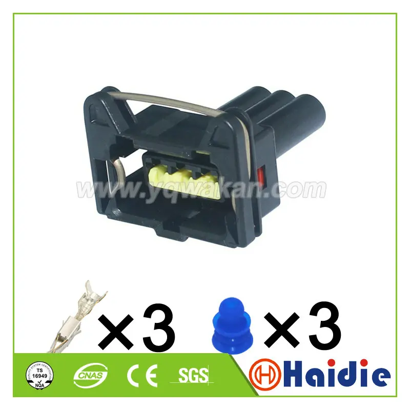Бесплатная доставка 5 комплектов 3pin TE авто аксессуары корпус штекер
