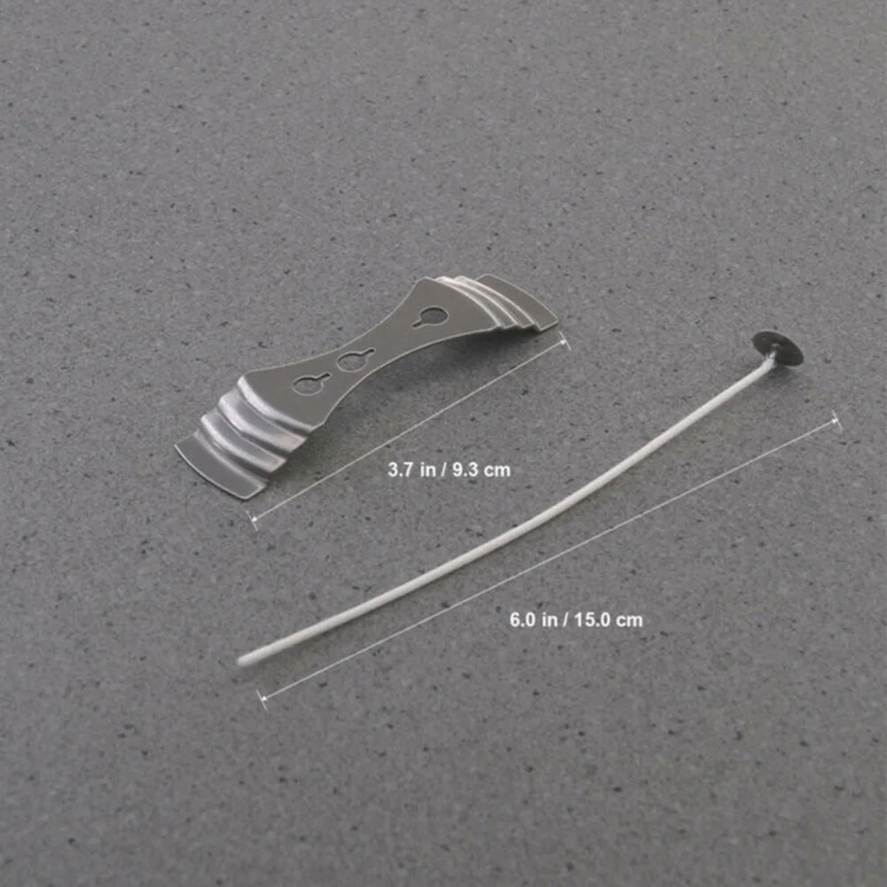 100 шт пре Вощеные свечи фитили для изготовления свечей поставки с держателем 15 см