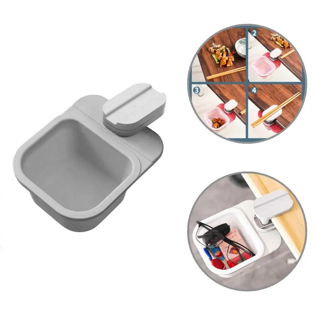 

Useful Waste Bin Retractable Space Saving Household Table Sundries Waste Bin Trash Tray Waste Bin