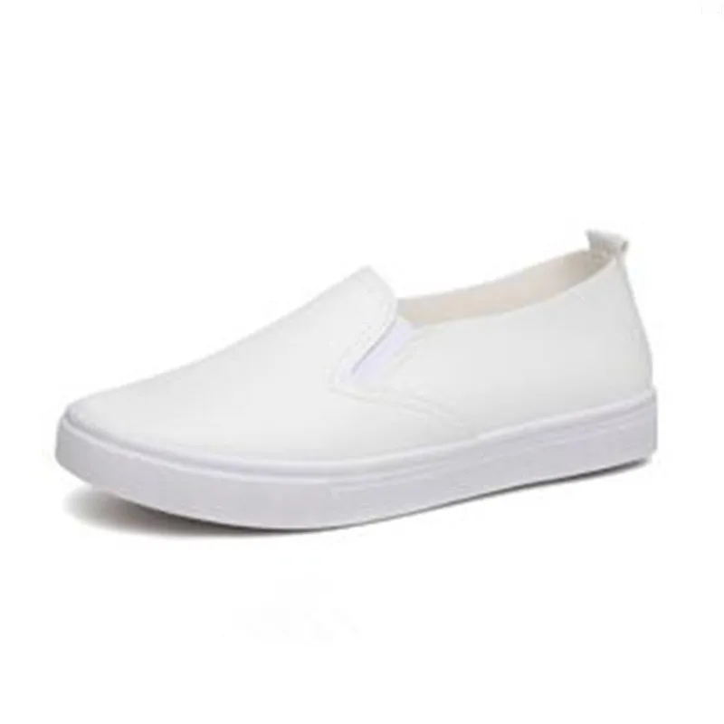

DIWEINI 2019 New Canvas shoes women solid slip-on white sneakers wear resistant comfortable casual sneakers chaussures femme P10