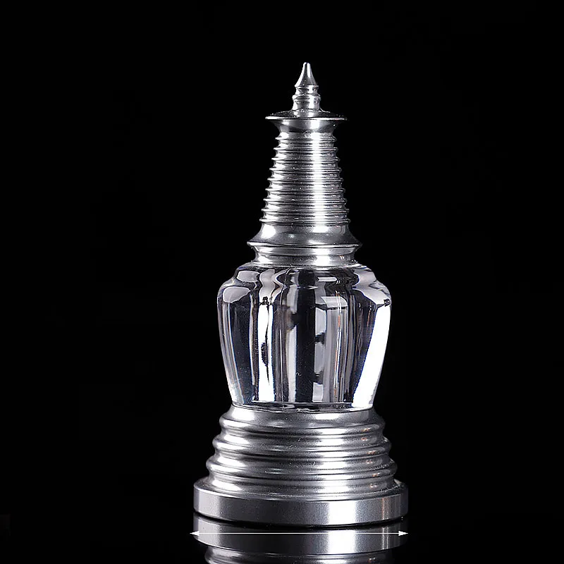 Серебро/золото сплав металла с кристаллами акриловые буддийские поставщиков