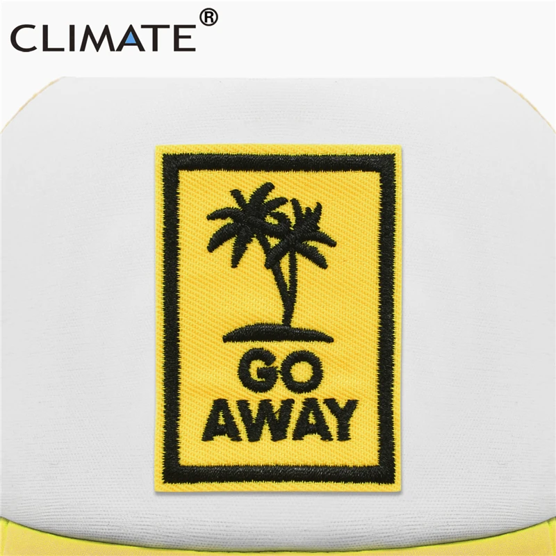 Кепка CLIMATE Go Away Дальнобойщика шляпа для отдыха на море Пляжная шапка из кокоса
