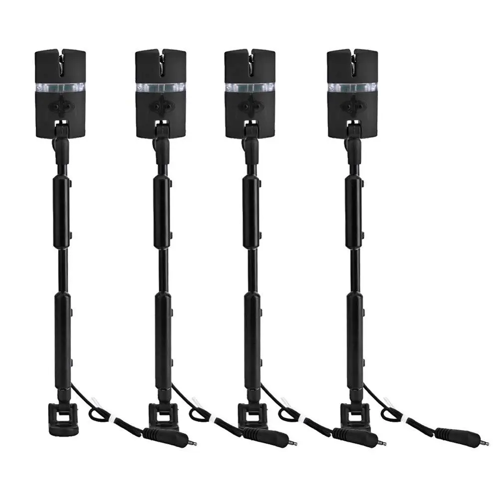 1/2/4 шт. рыбалка укус сигнализации светодиодный световой индикатор Карп цепи вешалка свингер индикатор рыболовные снасти инструмент