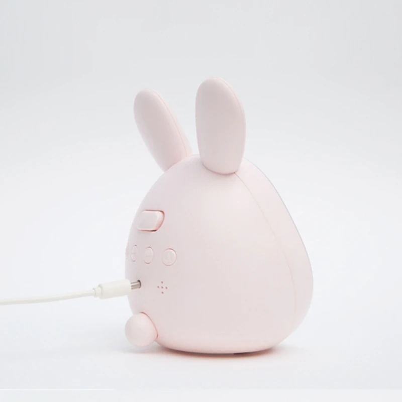 

LED Alarm Clock Rechargeable Bedside Desk Clock LED Night Light Adjustable Brightness Multi-Function Digital Display Home Decors