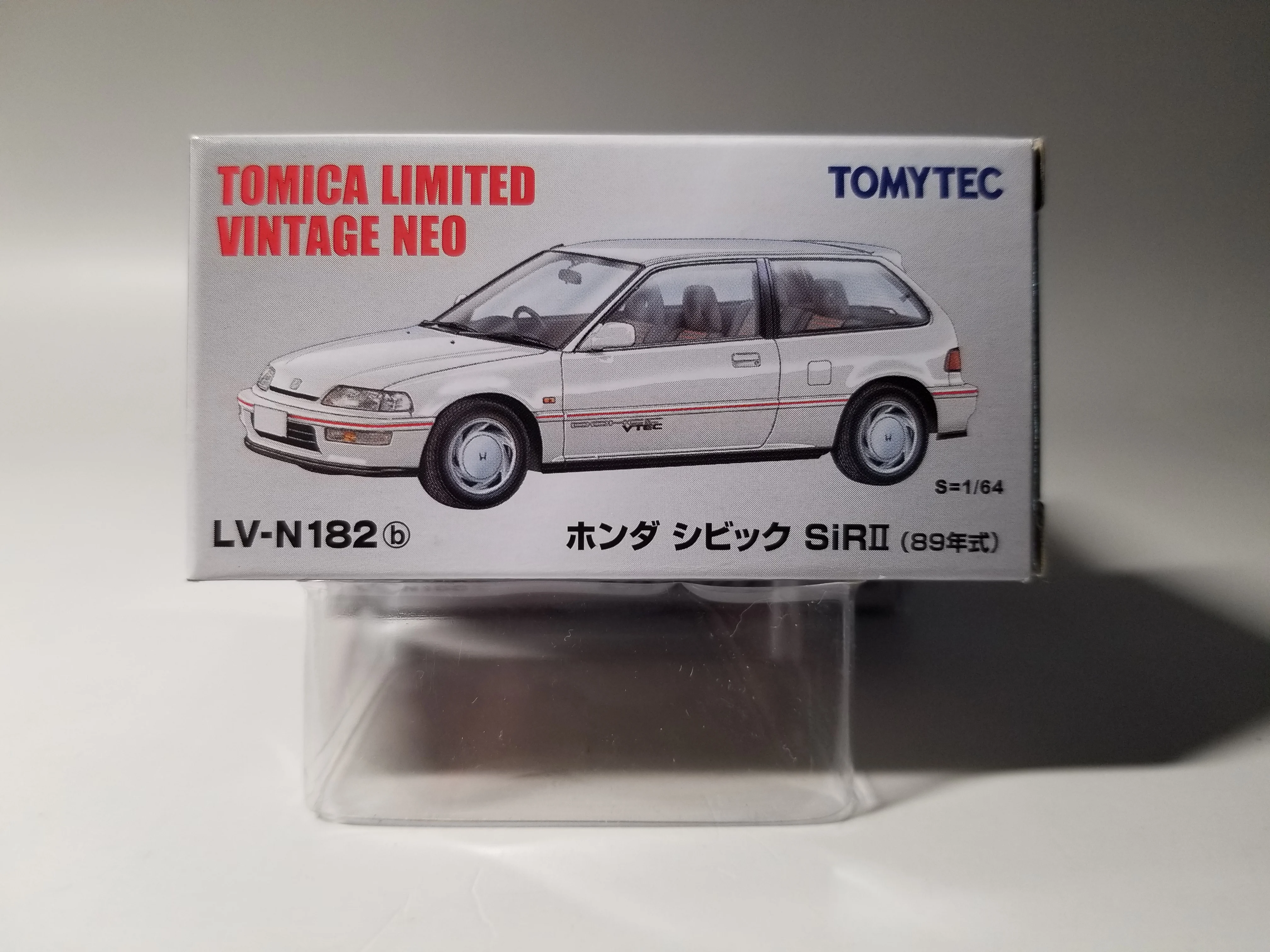 TOMYTEC тлв 1/64 Honda Civic сэр II LV-N182b литая под давлением модель автомобиля коллекция Limited