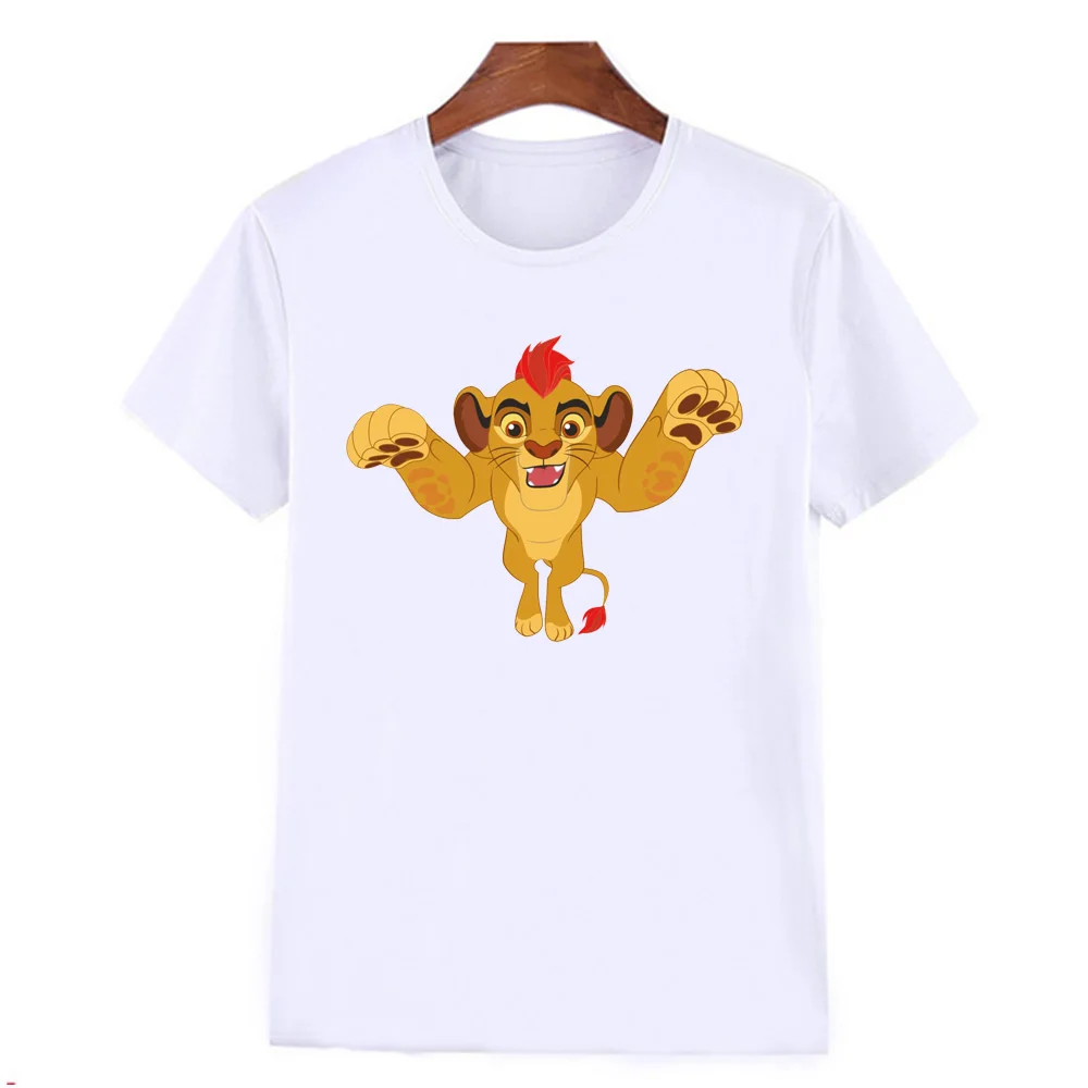 Летняя новая футболка с принтом льва Женская модная повседневная женская