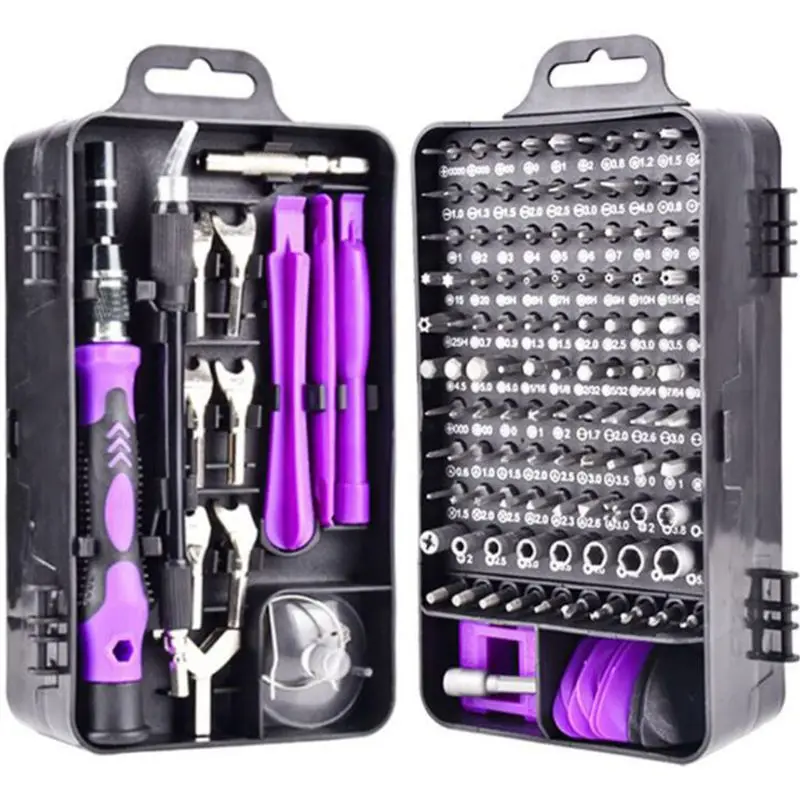 

135Pcs/set Screwdriver Set Screw Driver Bit Set Multi-function Precision Hand Tools