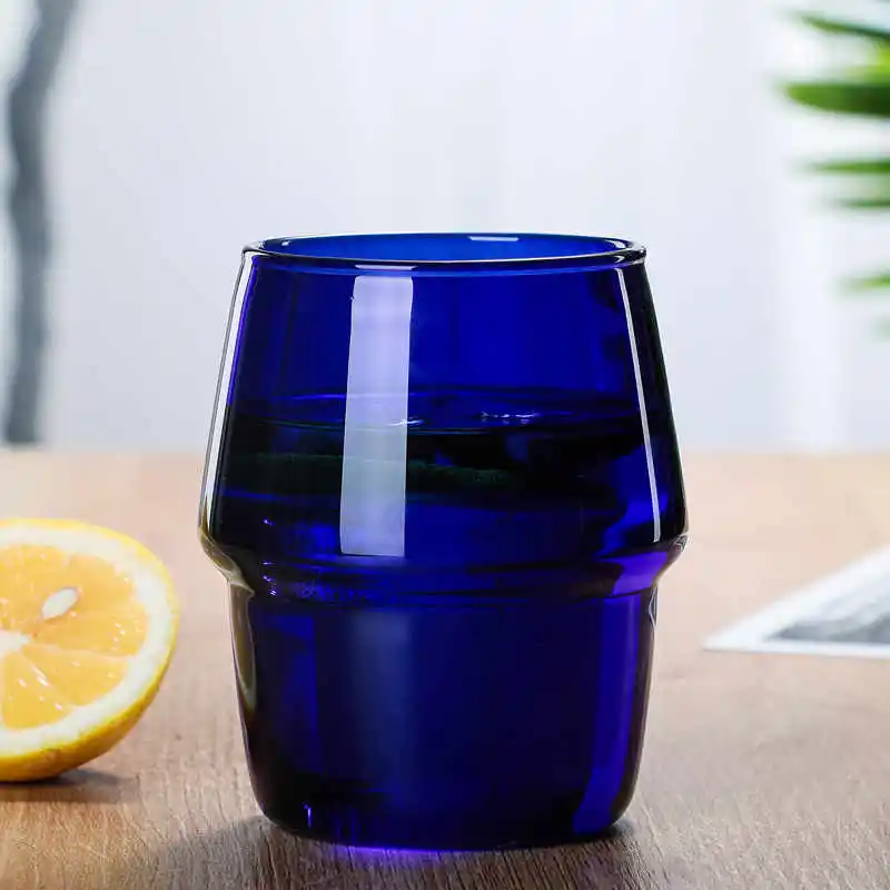 

Color High Borosilicate Glass Coffee Cup Glass Water Cup A