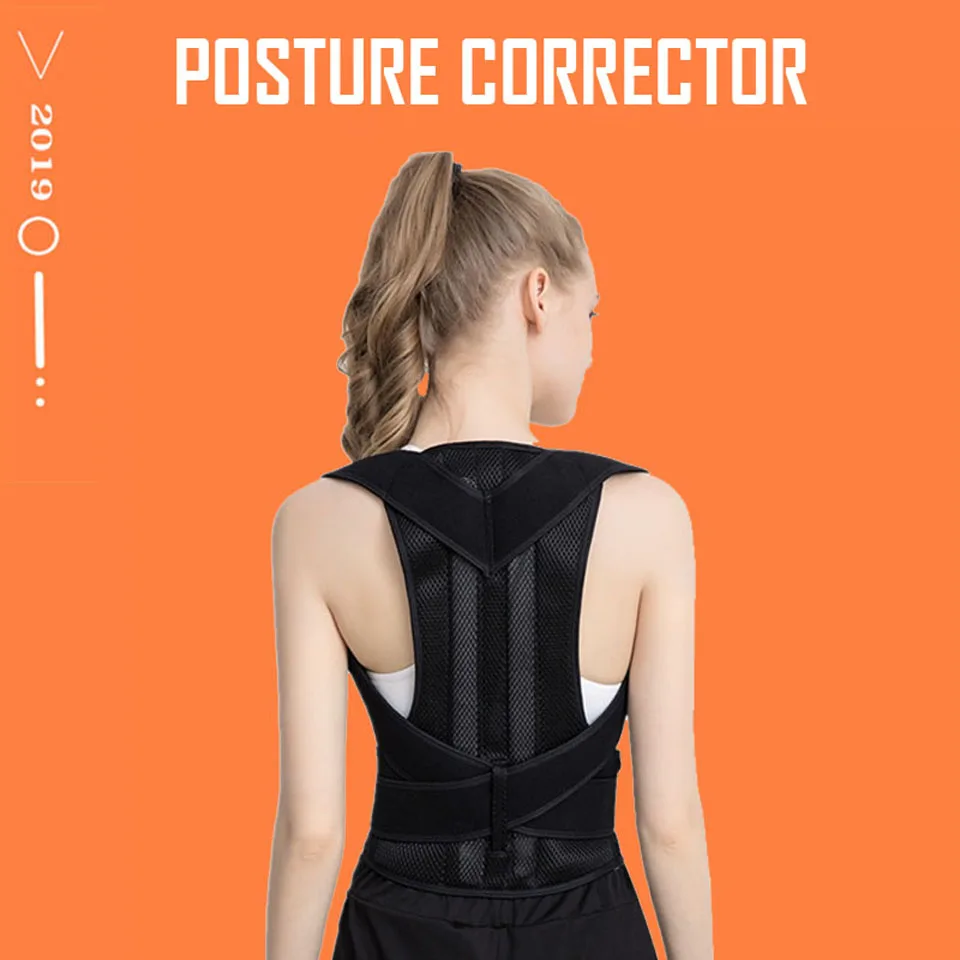 Posture Corrector Back Posture Brace Clavicle Support Stop Slouching and Hunching Adjustable Back Trainer Unisex