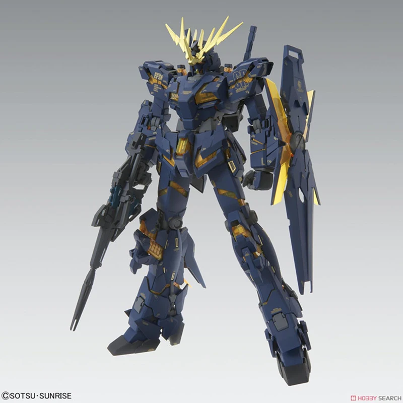 Bandai MG 1/100 единорог Gundam Unit 2 отчеты о Banshee Ver.Ka карточка издание в сборе экшн-фигурная