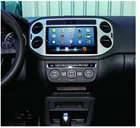 9-дюймовая Автомобильная панель для VW Tiguan 2010-2015, аудиоустановка, панель адаптеров рамка, автомобильная рамка для DVD, приборная панель