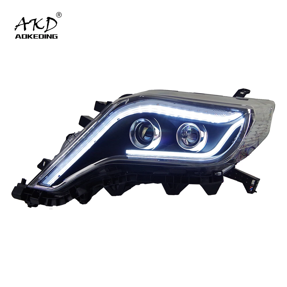

AKD Car Styling for Toyota Prado 2014-2017 LED Headlight DRL Light Dynamic High Projector Lens Auto Accessories