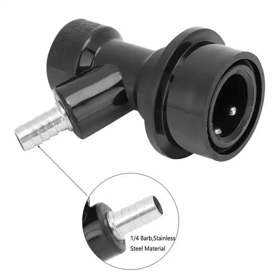 Homebrew пивной бочонок совместных разъем дозатор мяч замок муфта адаптер сообщения