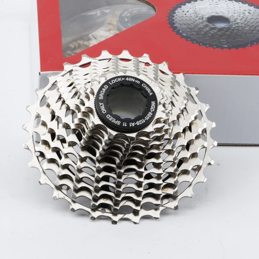 RACEWORK легкий 11 скоростной дорожный велосипед кассета 28T ~ 176g для Shimano R9100 SRAM