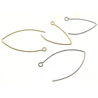 Проволока для сережек V-образной формы, 30 мм, 40 мм, 50 шт.