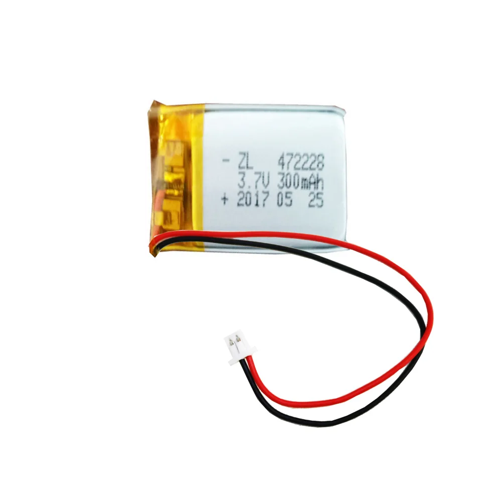3 7 V литий-полимерный аккумулятор 472228-220mah Смарт часы аккумуляторная батарея |