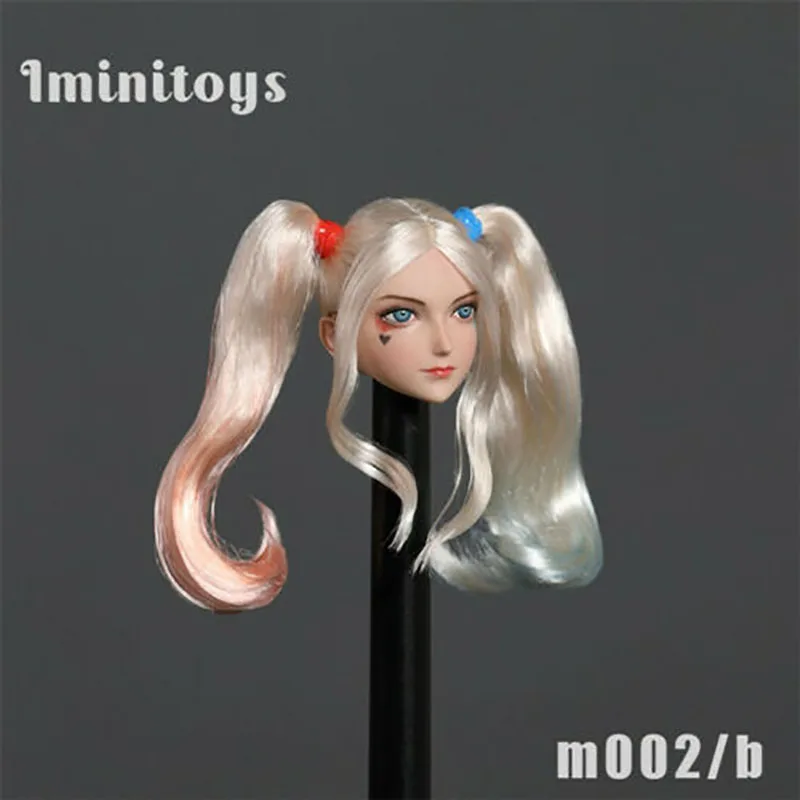 

Iminitoys M002 1/6 Anime Girl Pale Head Sculpt Fit 12'' Female Action Figure Body