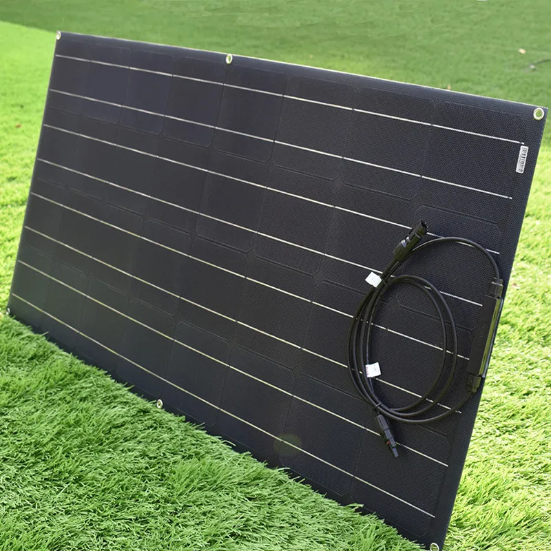 Jingyang 18V водонепроницаемая клейкая тонкая пленка 100W ETFE Гибкая солнечная панель