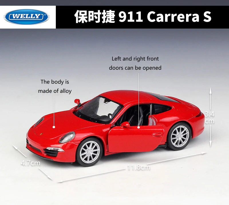 Рисунок 2 - WELLY литая машина 1:36 Porsche