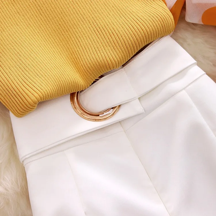 3 предмета в комплекте женские свободные с цветочным принтом шифоновая рубашка