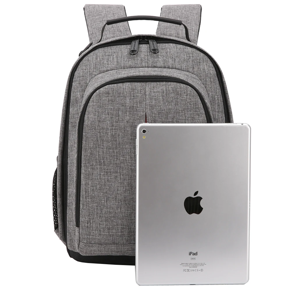 Модный стильный водонепроницаемый рюкзак для камеры DSLR на плечо из ткани Оксфорд