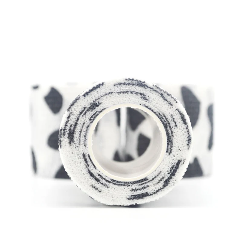 Медицинская самоклеящаяся эластичная повязка с принтом цветная спортивная 4 5 м