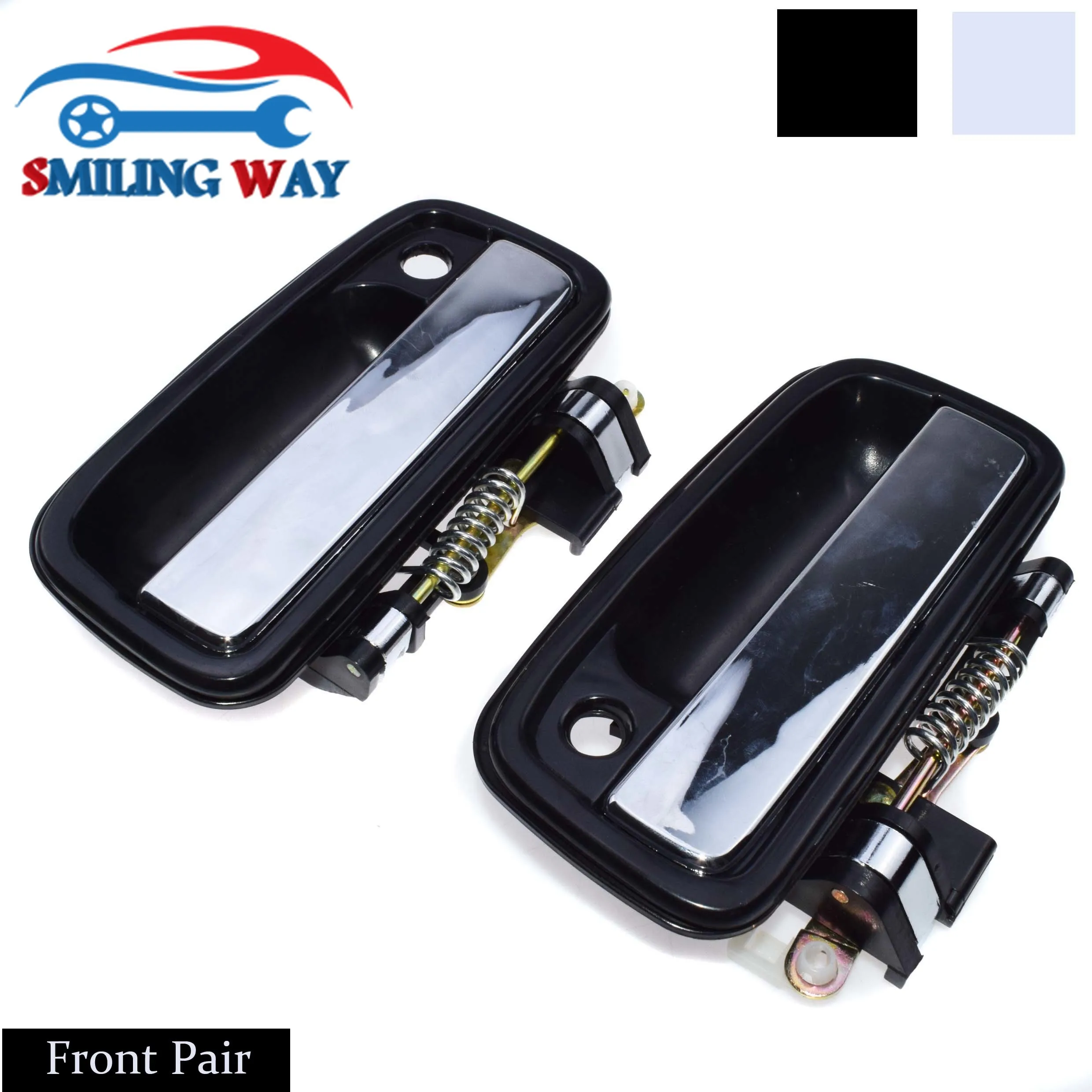 Внешний дверной ручки SMILING WAY # для Toyota Tacoma 1995 1996 1998 2000 2001 2002 2003 2004 передний левый и