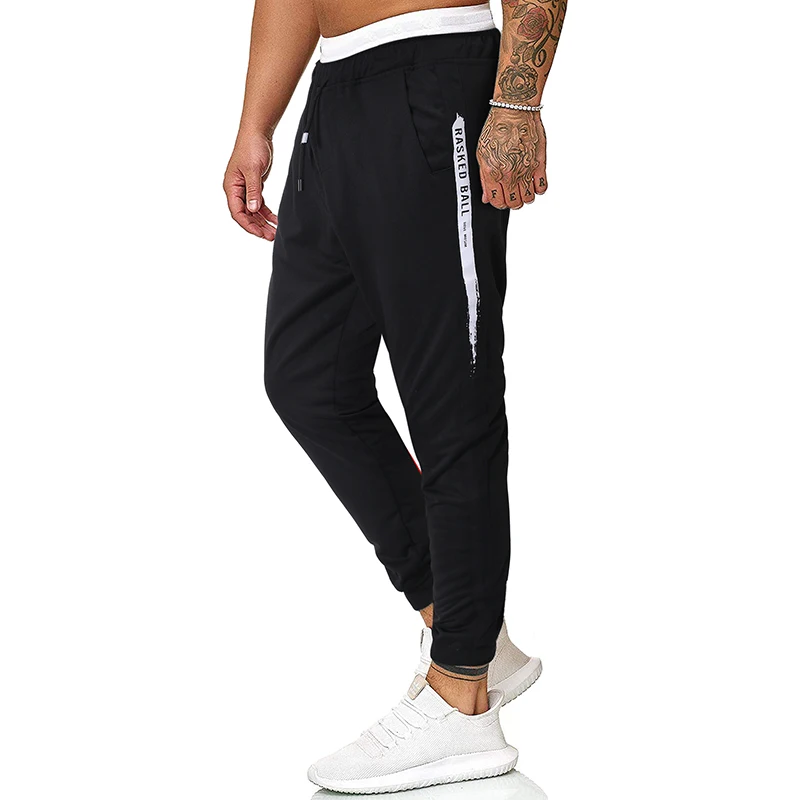 style 7-black Adisputent, осенние мужские брюки, бодибилдинг, уличная одежда, спортивные штаны, спортивные штаны для бега, спортивные мужские одноцветные штаны на молнии - Цвет: style 7-black