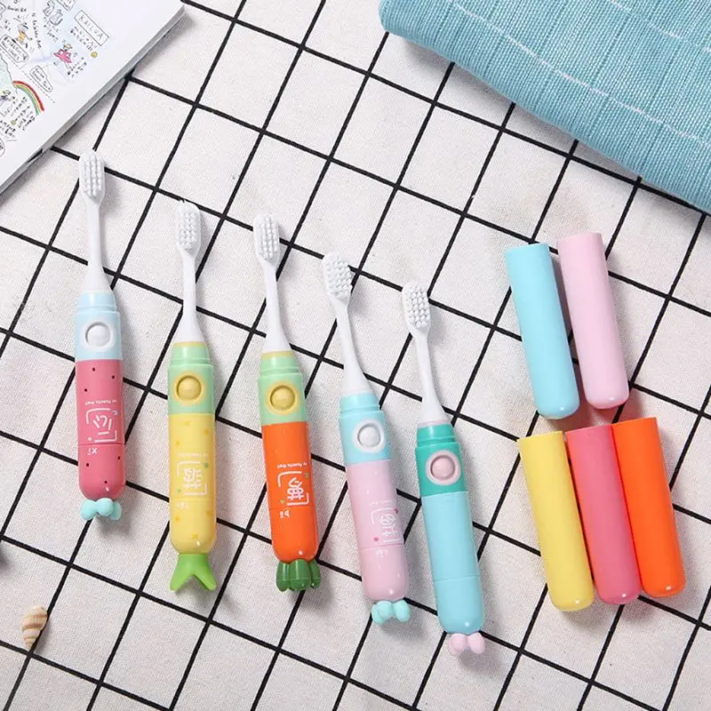 Детская электрическая зубная щетка для детской гигиены зубов полости рта