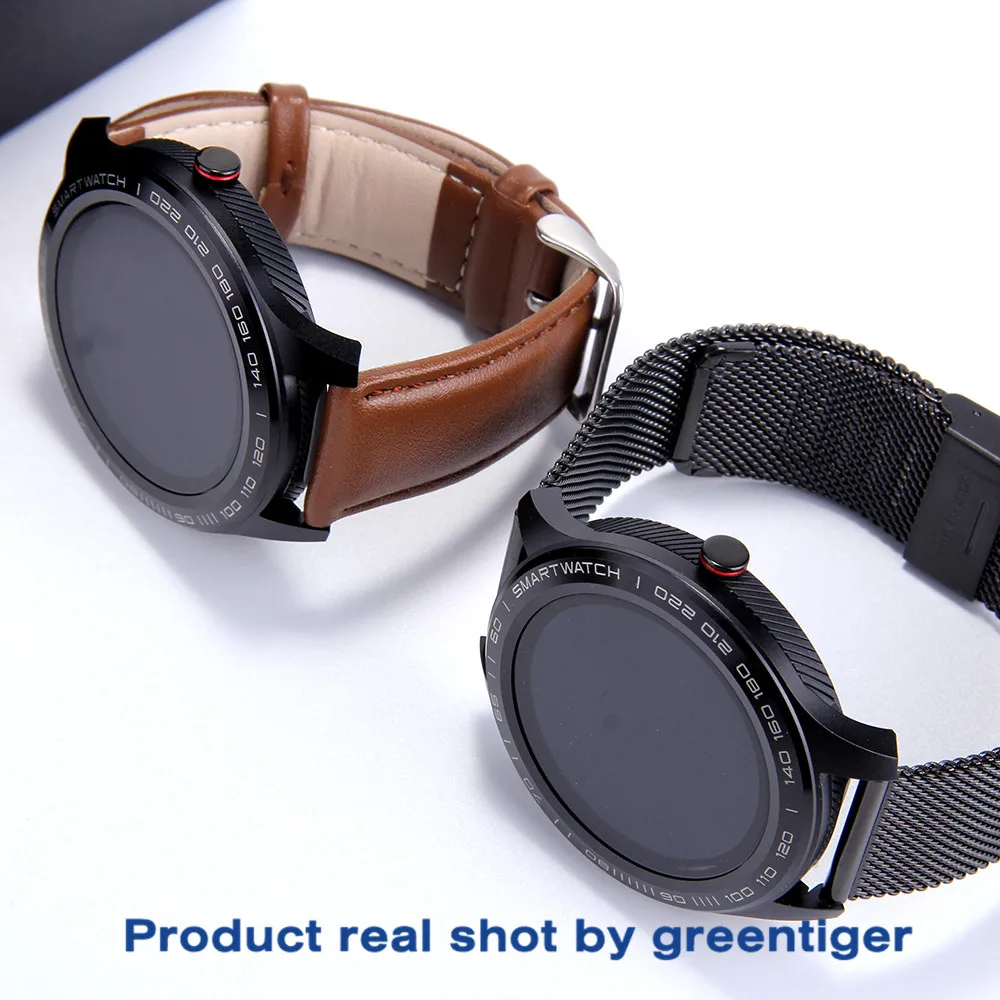 Смарт-часы Greentiger ECG PPG L9, IP68, водонепроницаемые, несколько видов спорта, пульсометр, Bluetooth, умные часы, кровяное давление, кислород, против L5, L7