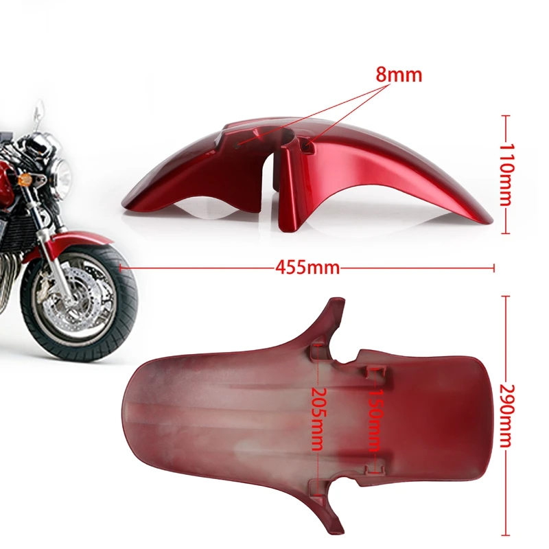 Защита от брызг на переднее крыло мотоцикла брызговики для HONDA CB600 CB600F Hornet 600 98-06 99