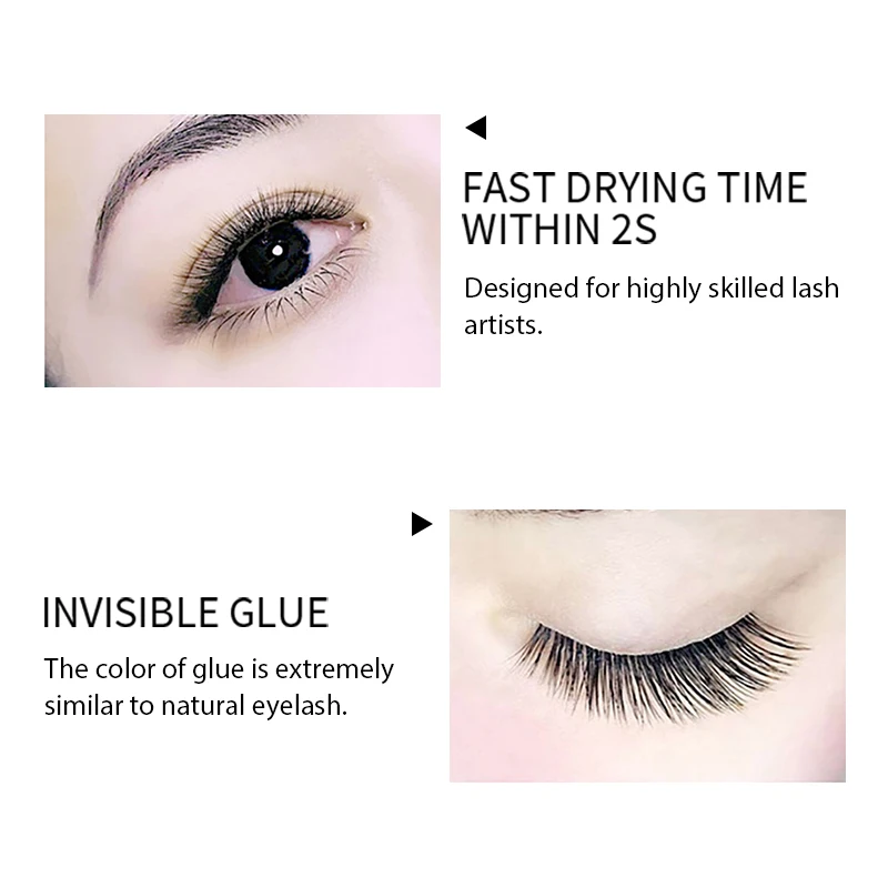 5ML False Eyelash Glue For Eyelash Extension Fast Drying Long Lasting Professional Black Eyelashes Adhesive Makeup Tools images - 6
