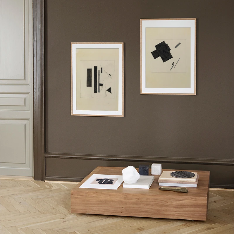 Супрематизм художника Казимира Малевича ретро постер абстрактный