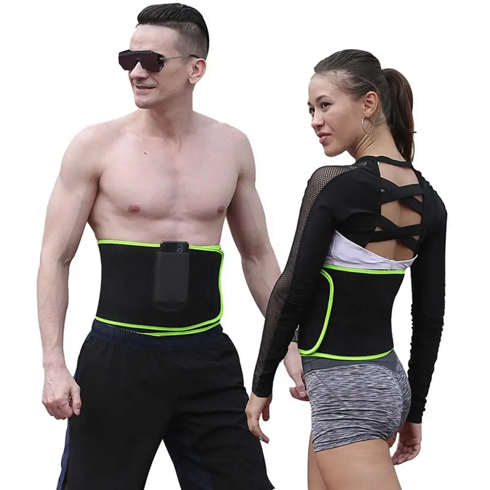 

Sports Waist Support Belt Lycra Sweat Breathable Waist Trainer yoga Body sculpting warm belt for Fitness ​Equipment