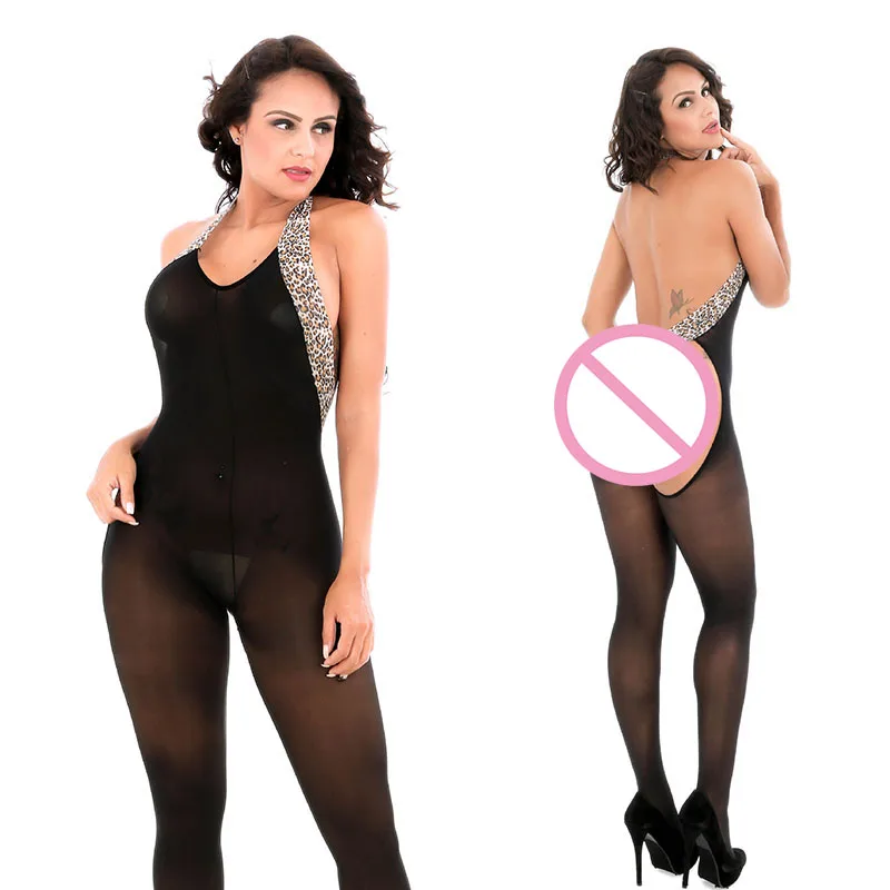 Пикантное ночное белье в европейском стиле с леопардовым принтом|sleepers| |